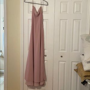 Semi-formal pink dress